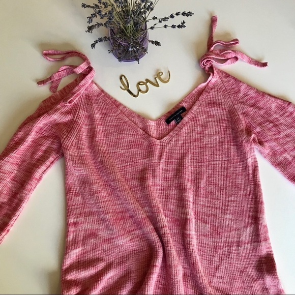 Tommy Hilfiger Space Dyed Cold Should Knit Top Size Large - Picture 2 of 6